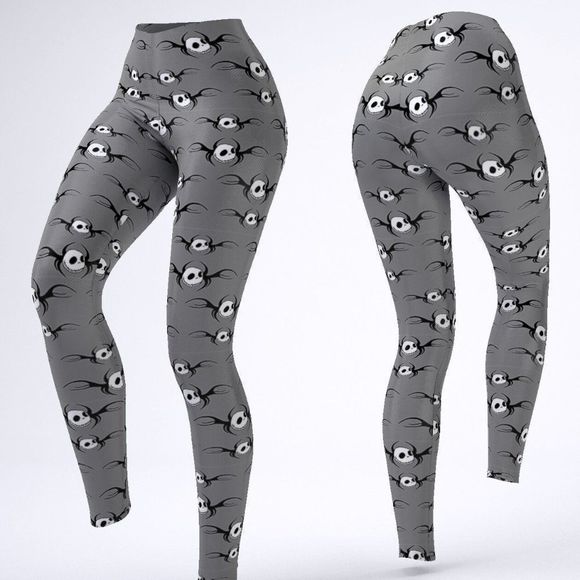 Polly Pants - Jack Skellington Nightmare Adult Leggings…